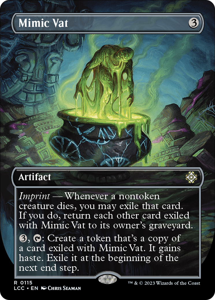 Mimic Vat (Borderless) [The Lost Caverns of Ixalan Commander] | The CG Realm