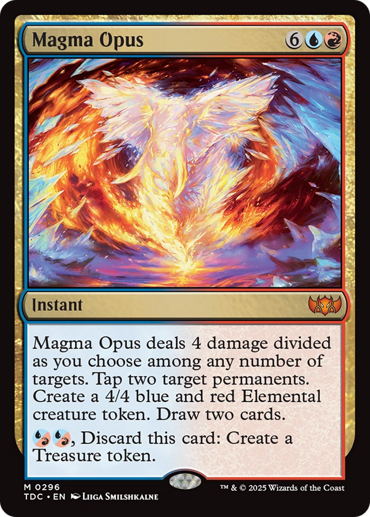 Magma Opus [Tarkir: Dragonstorm Commander] | The CG Realm