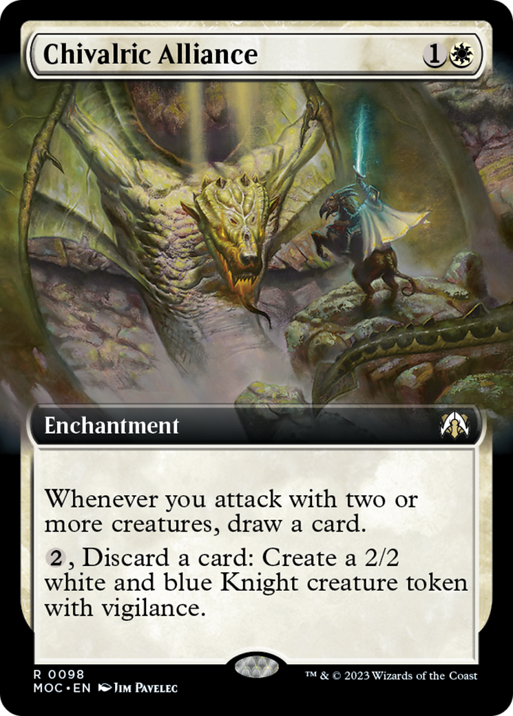 Chivalric Alliance (Extended Art) [March of the Machine Commander] | The CG Realm
