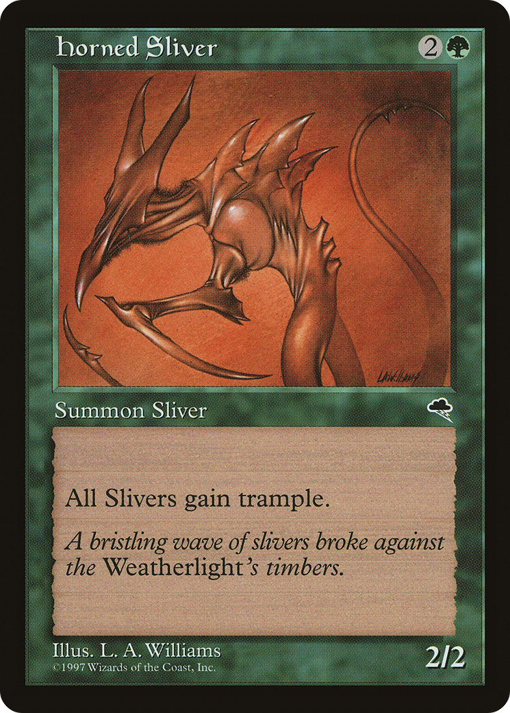 Horned Sliver (TMP-234) - Tempest