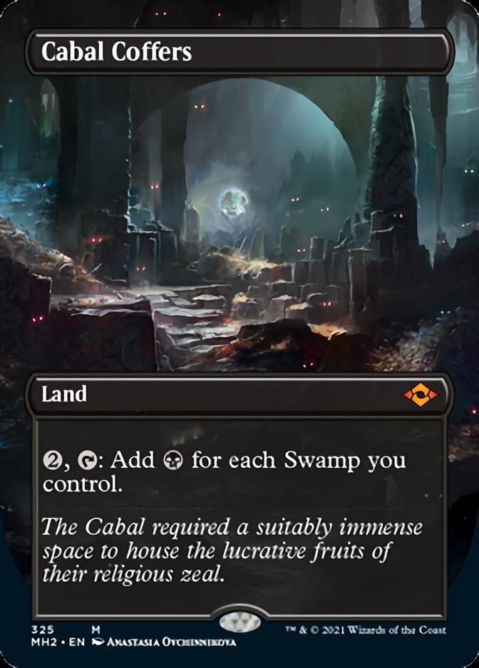 Cabal Coffers (Borderless) (MH2-325) - Modern Horizons 2 (Borderless)