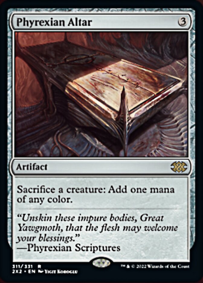 Phyrexian Altar [Double Masters 2022] | The CG Realm