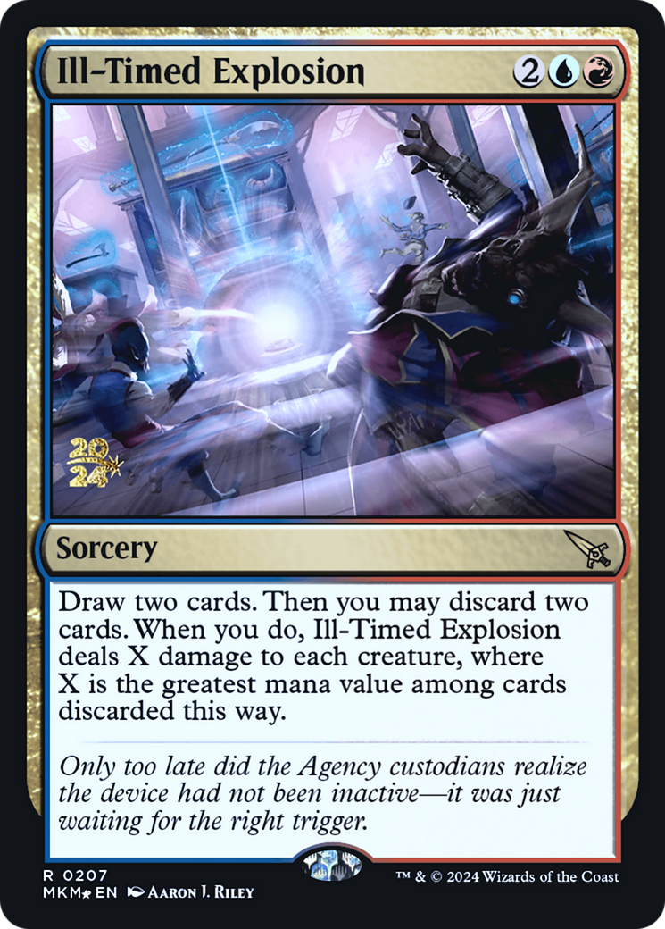 Ill-Timed Explosion [Murders at Karlov Manor Prerelease Promos] | The CG Realm