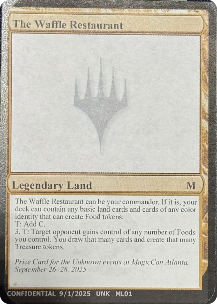 The Waffle Restaurant [Unknown Event] | The CG Realm