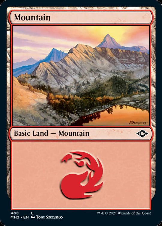Mountain (488) (MH2-488) - Modern Horizons 2 Foil