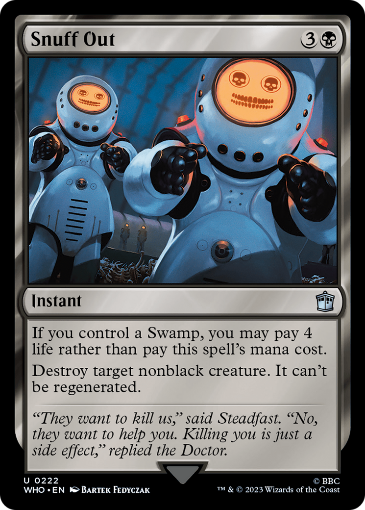 Snuff Out [Doctor Who] | The CG Realm