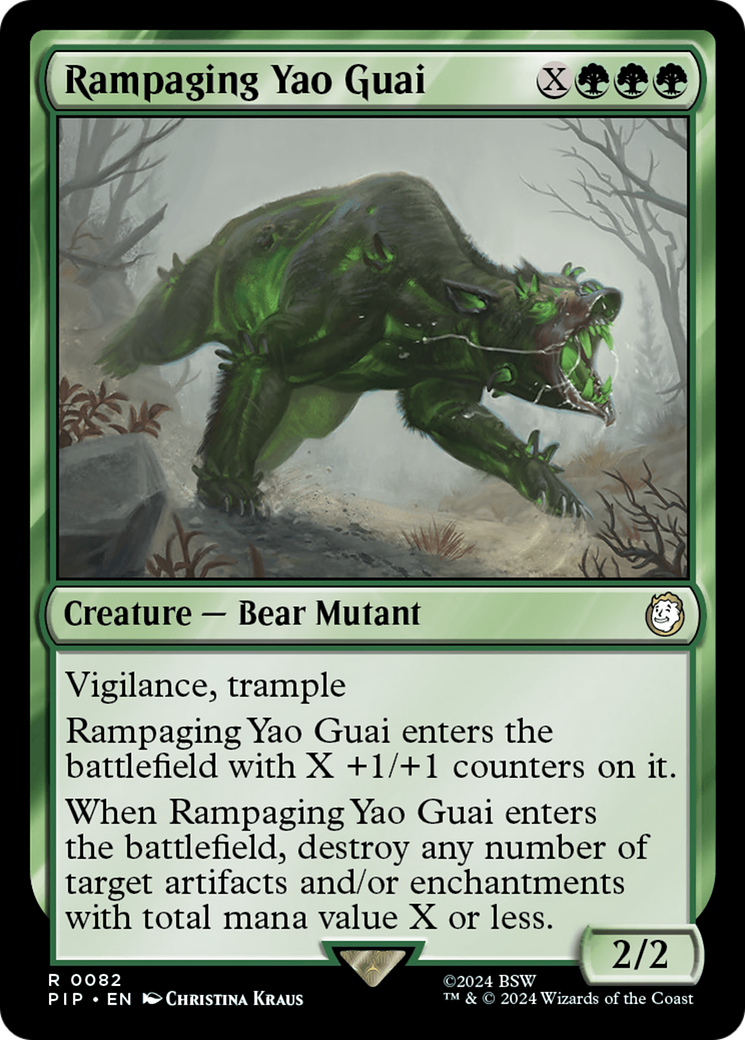 Rampaging Yao Guai [Fallout] | The CG Realm