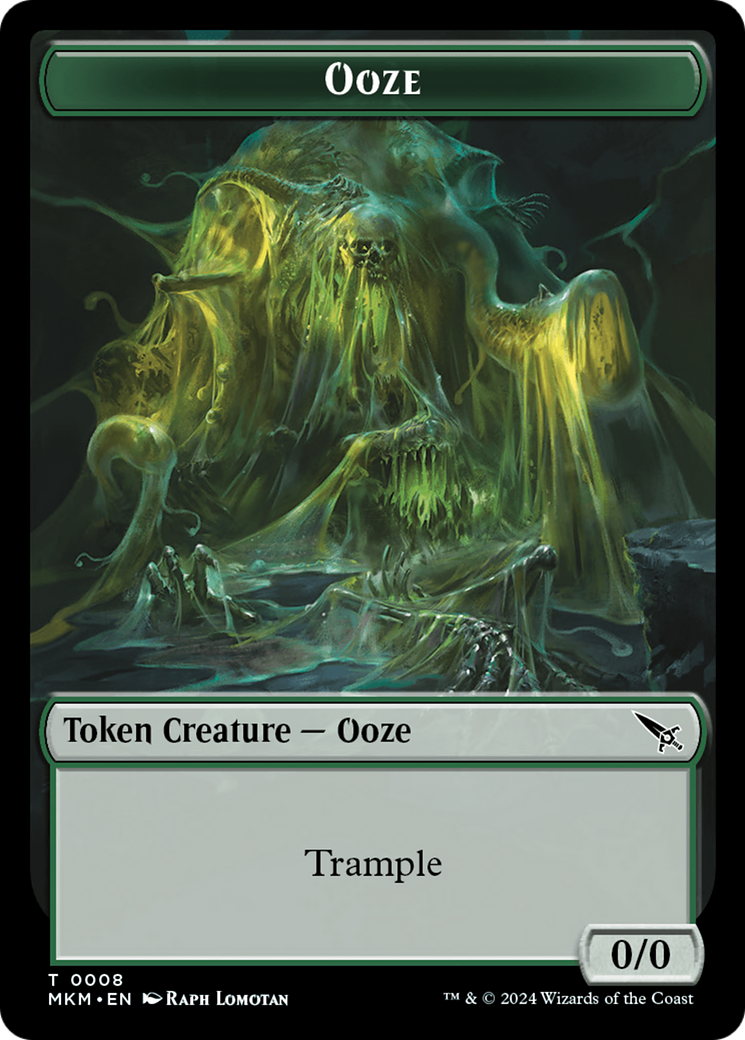 Ooze Token [Murders at Karlov Manor Tokens] | The CG Realm