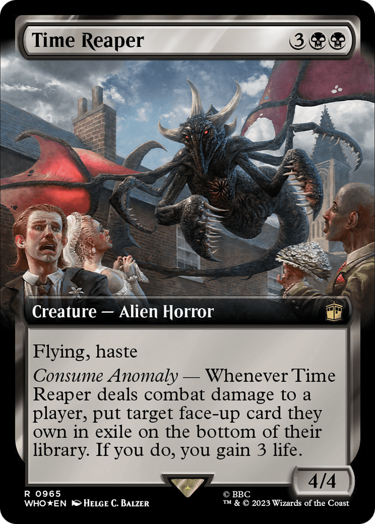Time Reaper (Extended Art) (Surge Foil) [Doctor Who] | The CG Realm