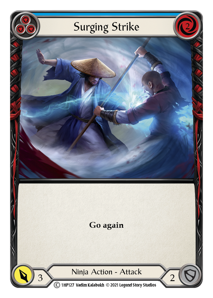 Surging Strike (Blue) [1HP127] (History Pack 1) | The CG Realm
