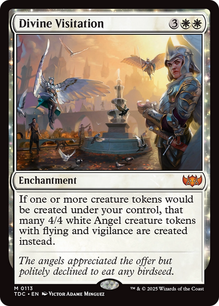 Divine Visitation [Tarkir: Dragonstorm Commander] | The CG Realm