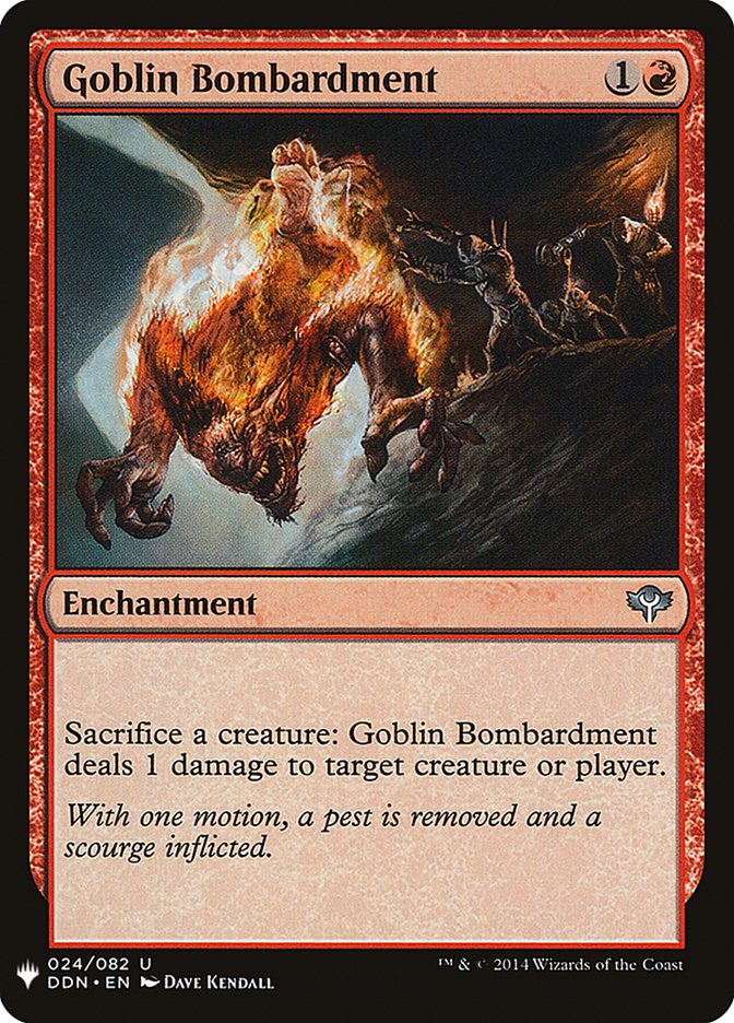 Goblin Bombardment [Mystery Booster] | The CG Realm