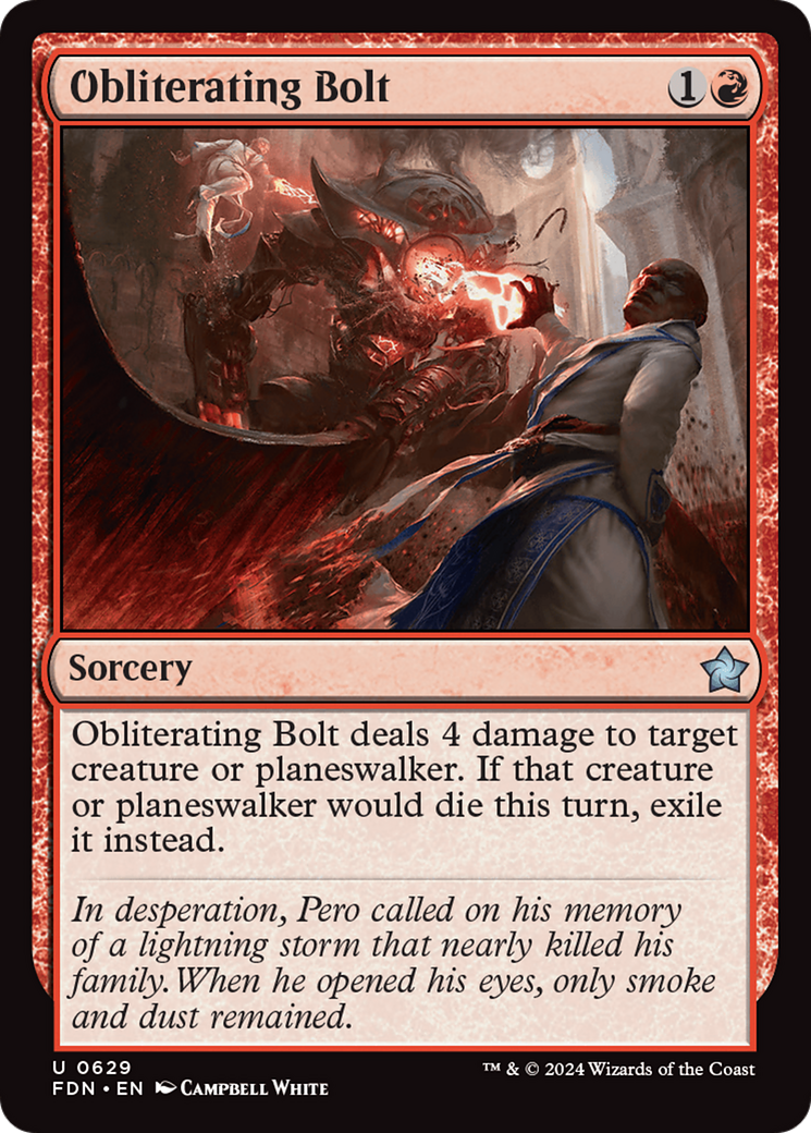 Obliterating Bolt [Foundations] | The CG Realm