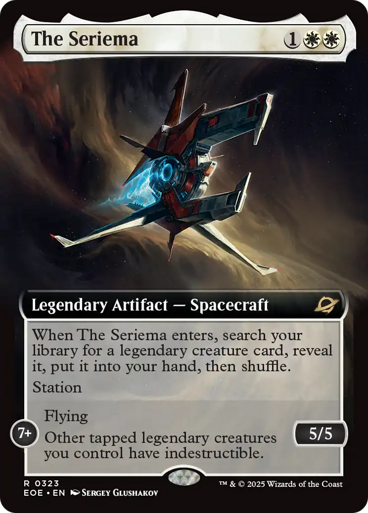 The Seriema (Extended Art) [Edge of Eternities] | The CG Realm