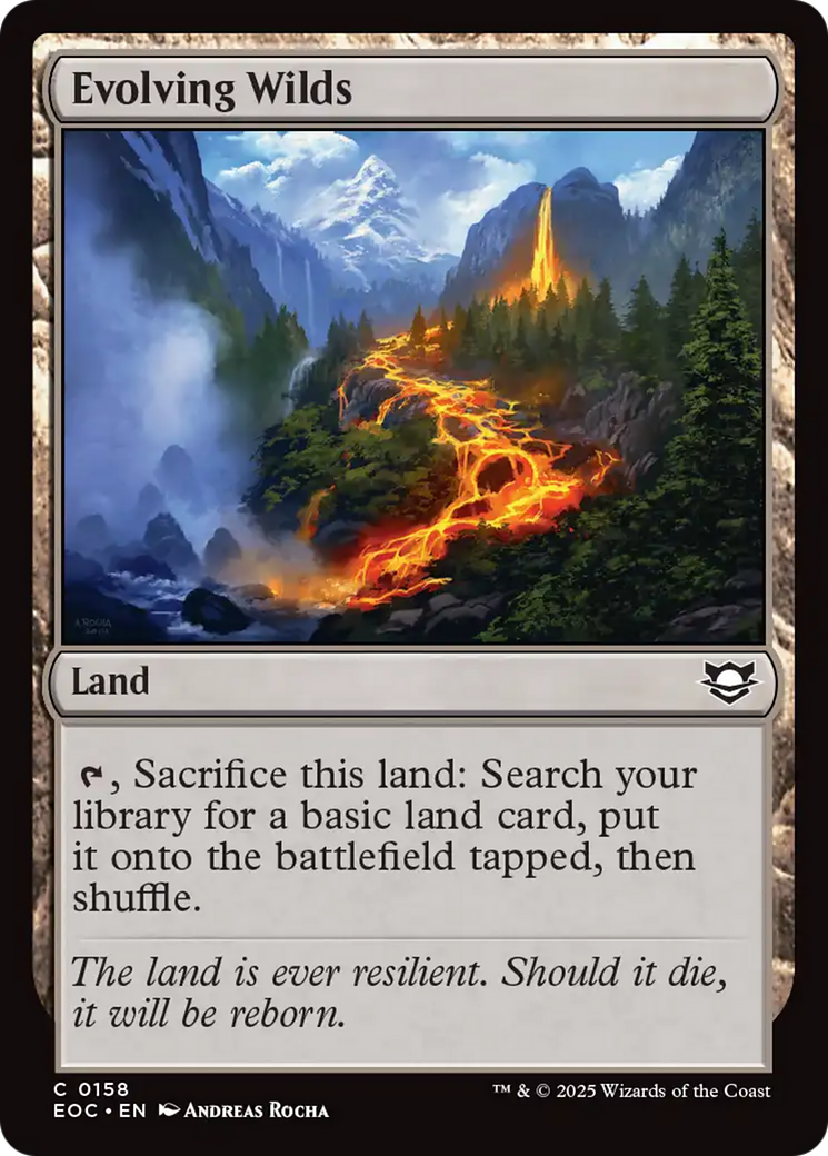 Evolving Wilds [Edge of Eternities Commander] | The CG Realm