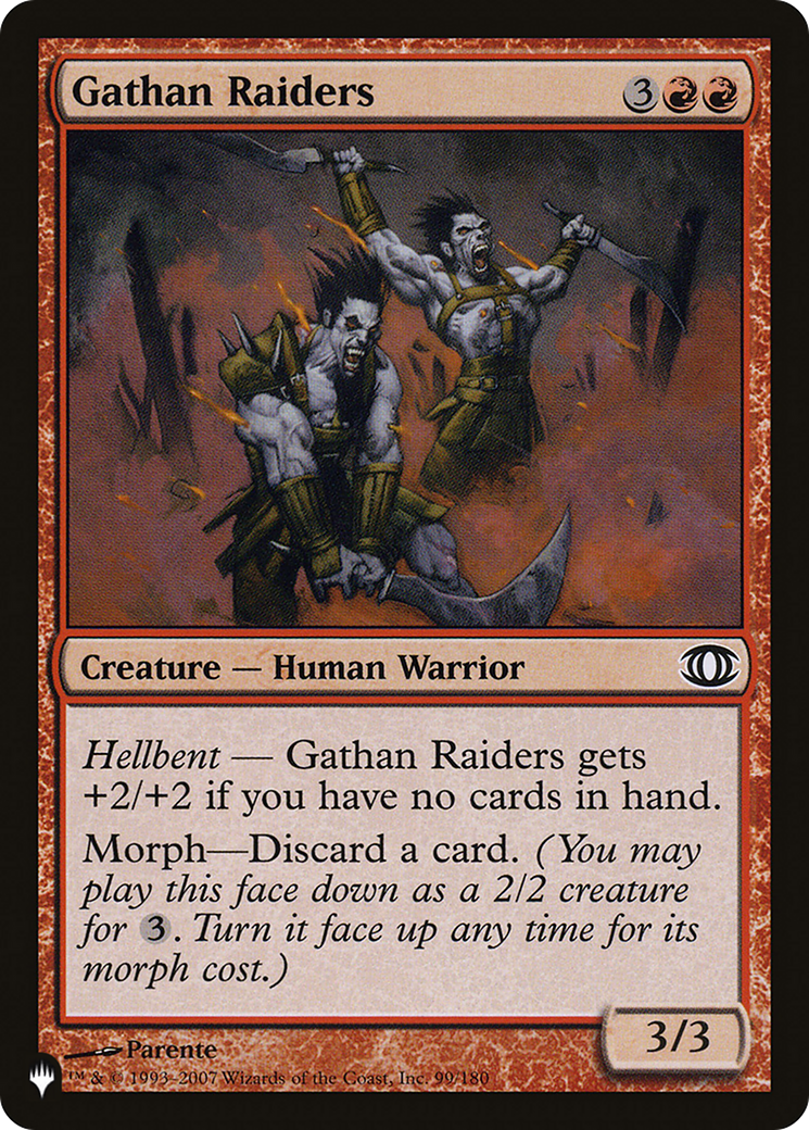 Gathan Raiders [The List] | The CG Realm