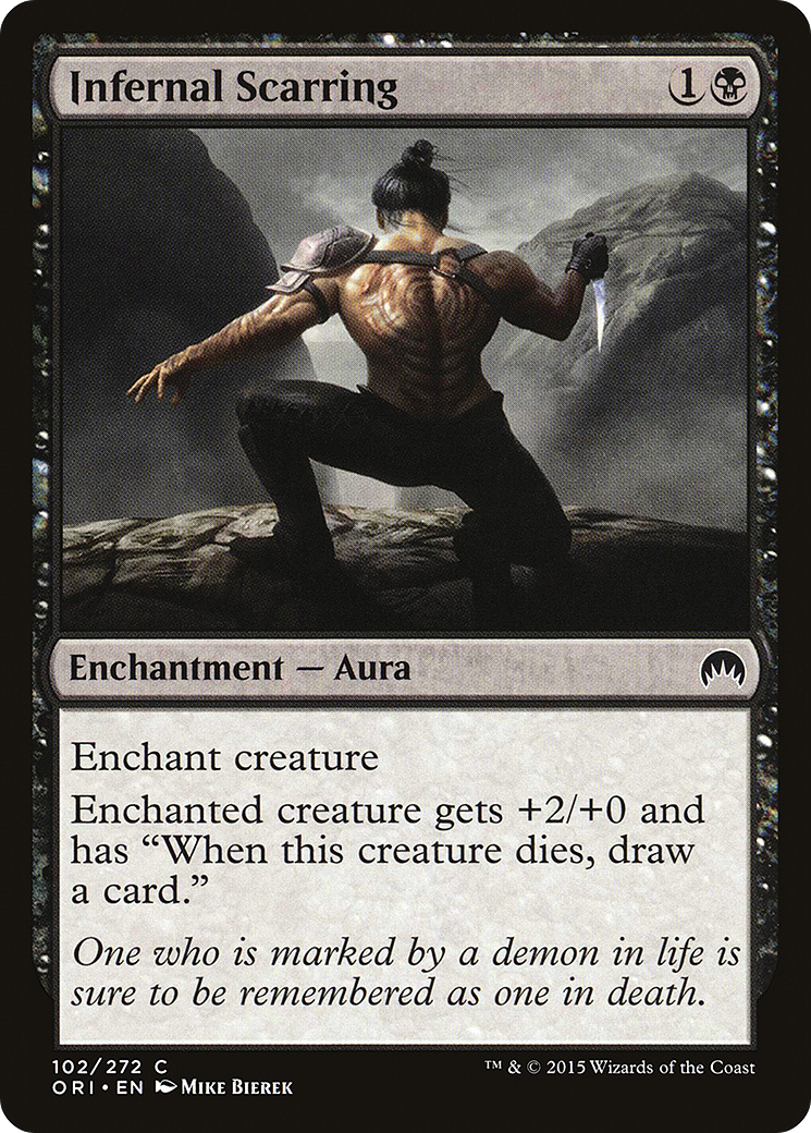 Infernal Scarring (ORI-102) - Magic Origins