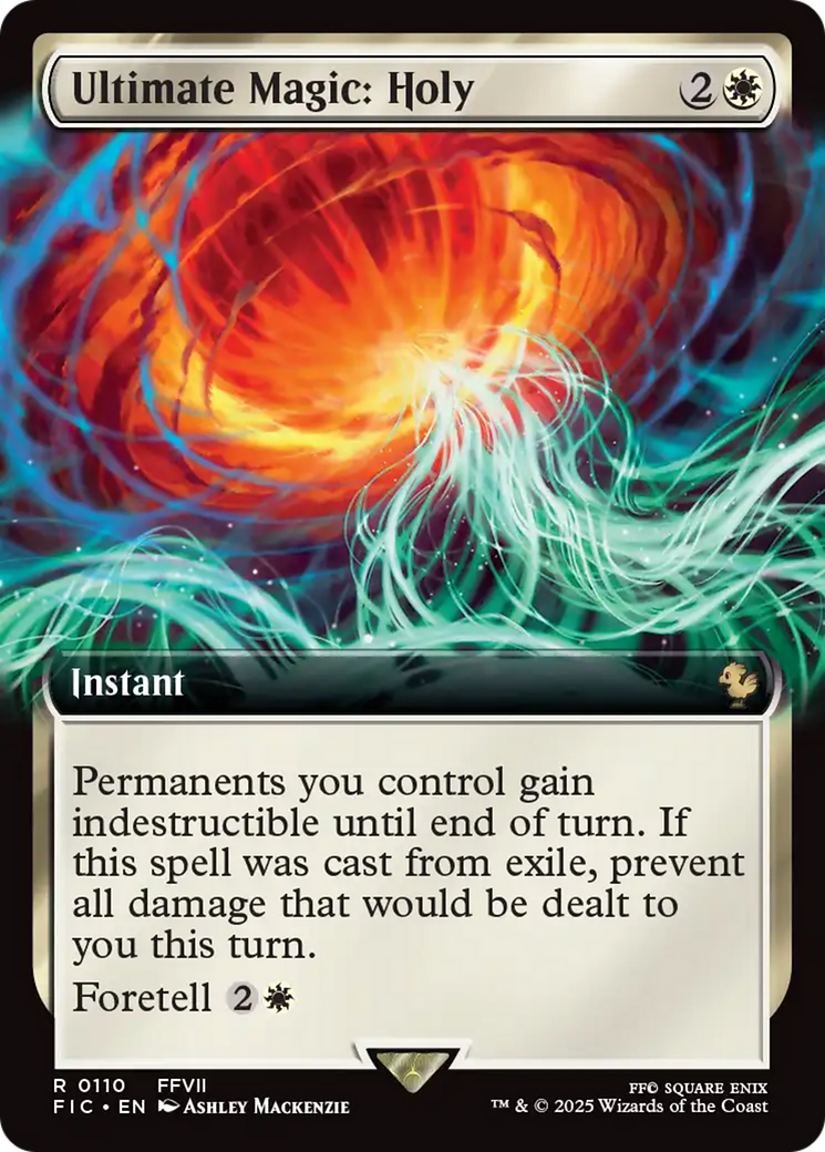 Ultimate Magic: Holy (Extended Art) [FINAL FANTASY Commander] | The CG Realm