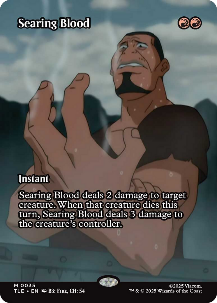 Searing Blood (Borderless) [Avatar: The Last Airbender: Eternal-Legal] | The CG Realm