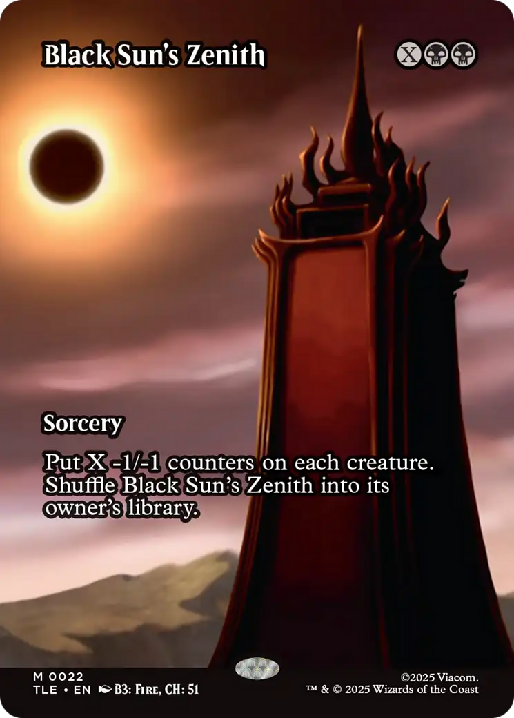 Black Sun's Zenith (Borderless) [Avatar: The Last Airbender: Eternal-Legal] | The CG Realm