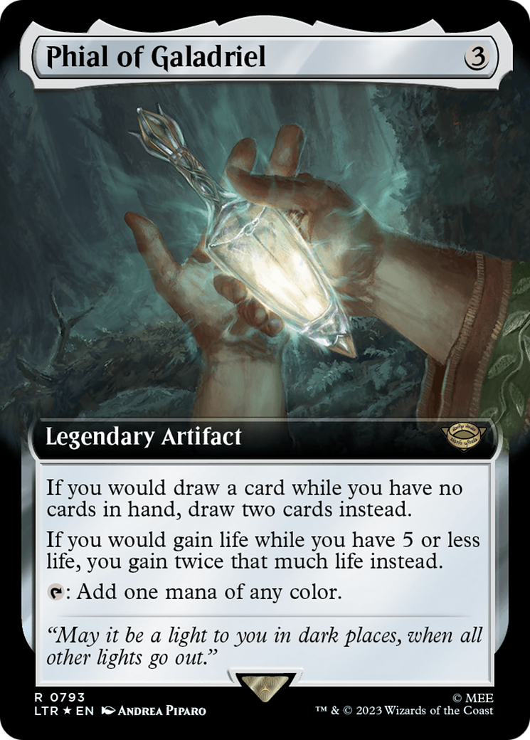 Phial of Galadriel (Extended Art) (Surge Foil) (LTR-793) - The Lord of the Rings: Tales of Middle-earth: (Extended Art) Foil