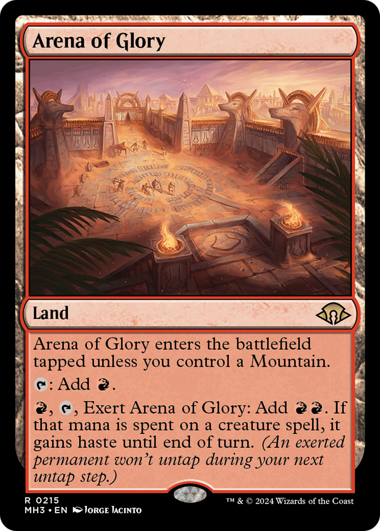 Arena of Glory [Modern Horizons 3] | The CG Realm
