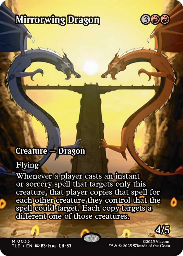 Mirrorwing Dragon (Borderless) [Avatar: The Last Airbender: Eternal-Legal] | The CG Realm