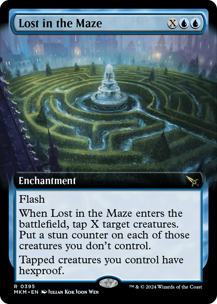 Lost in the Maze (Extended Art) (MKM-395) - Murders at Karlov Manor: (Extended Art)