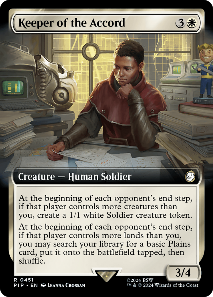 Keeper of the Accord (Extended Art) (PIP-451) - Fallout: (Extended Art)