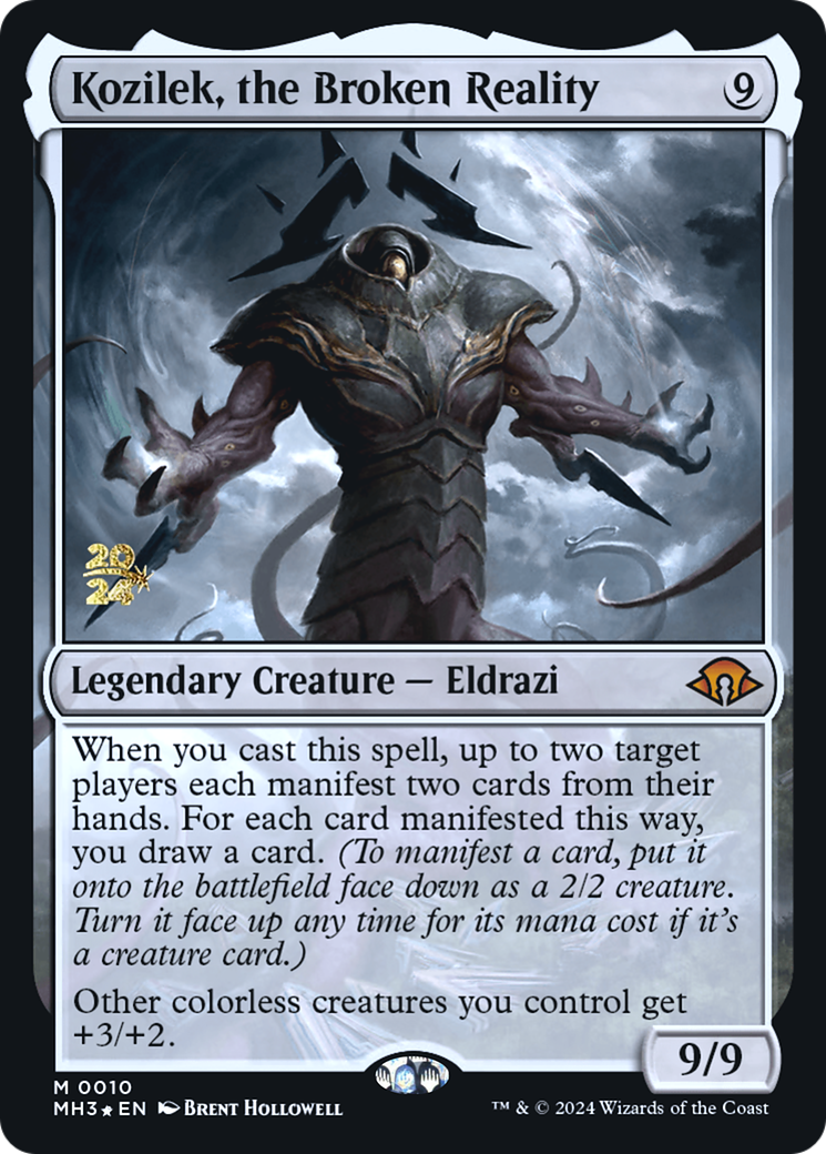 Kozilek, the Broken Reality (PRE-010) - Modern Horizons 3 Promos Foil