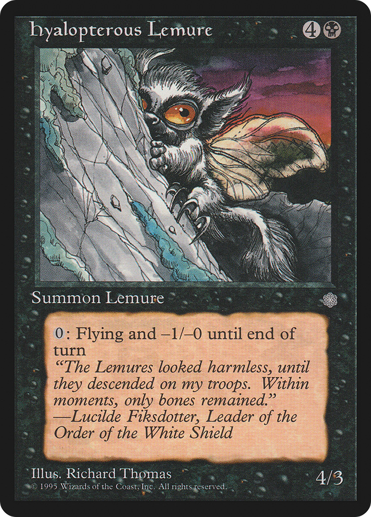 Hyalopterous Lemure (ICE-) - Ice Age