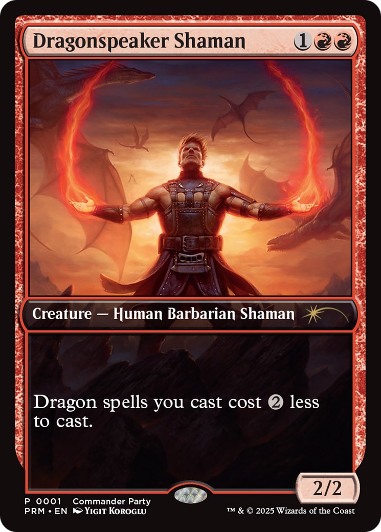 Dragonspeaker Shaman [Wizards Play Network 2025] | The CG Realm