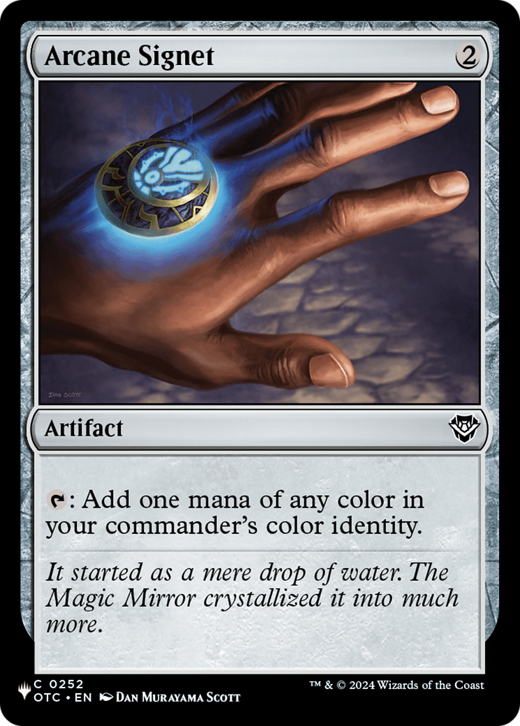 Arcane Signet (OTC) [The List] | The CG Realm