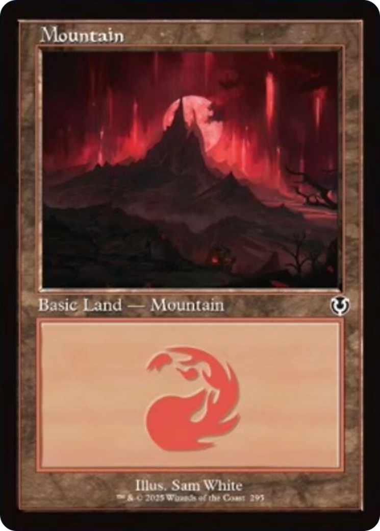 Mountain (295) (Retro Frame) [Innistrad Remastered] | The CG Realm