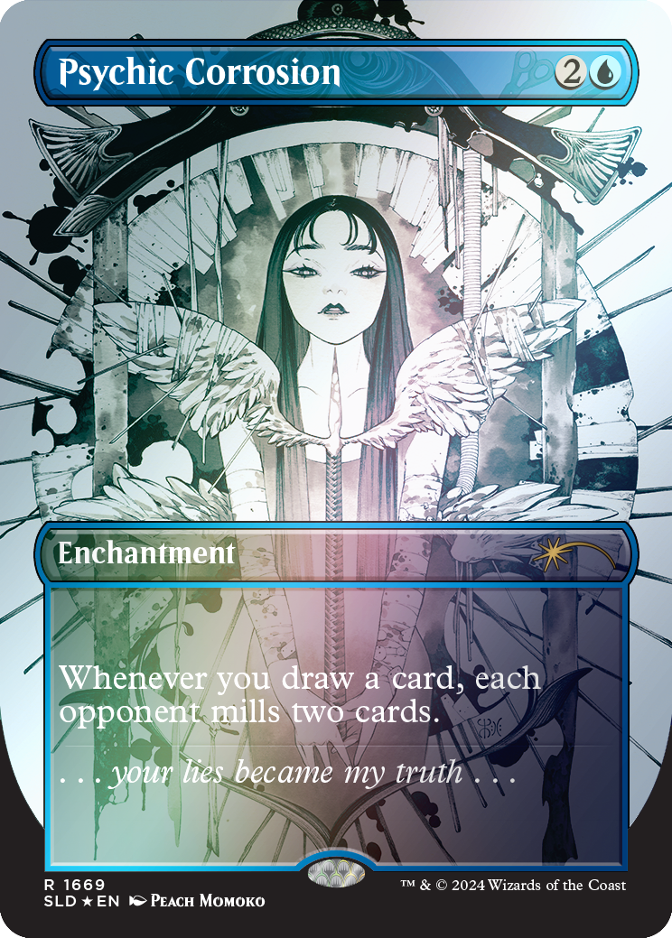 Psychic Corrosion (Rainbow Foil) [Secret Lair Drop Series] | The CG Realm