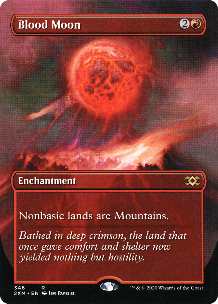 Blood Moon (Borderless) (2XM-346) - Double Masters