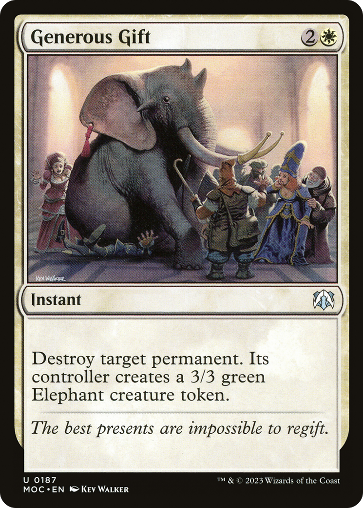 Generous Gift [March of the Machine Commander] | The CG Realm