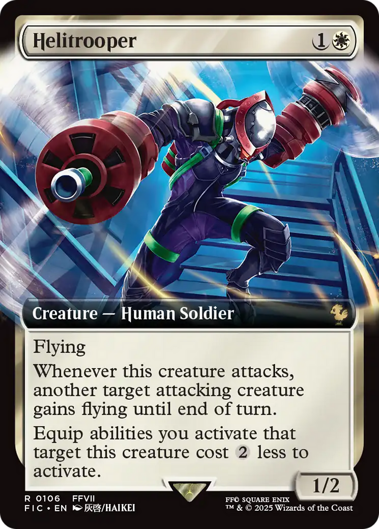 Helitrooper (Extended Art) [FINAL FANTASY Commander] | The CG Realm
