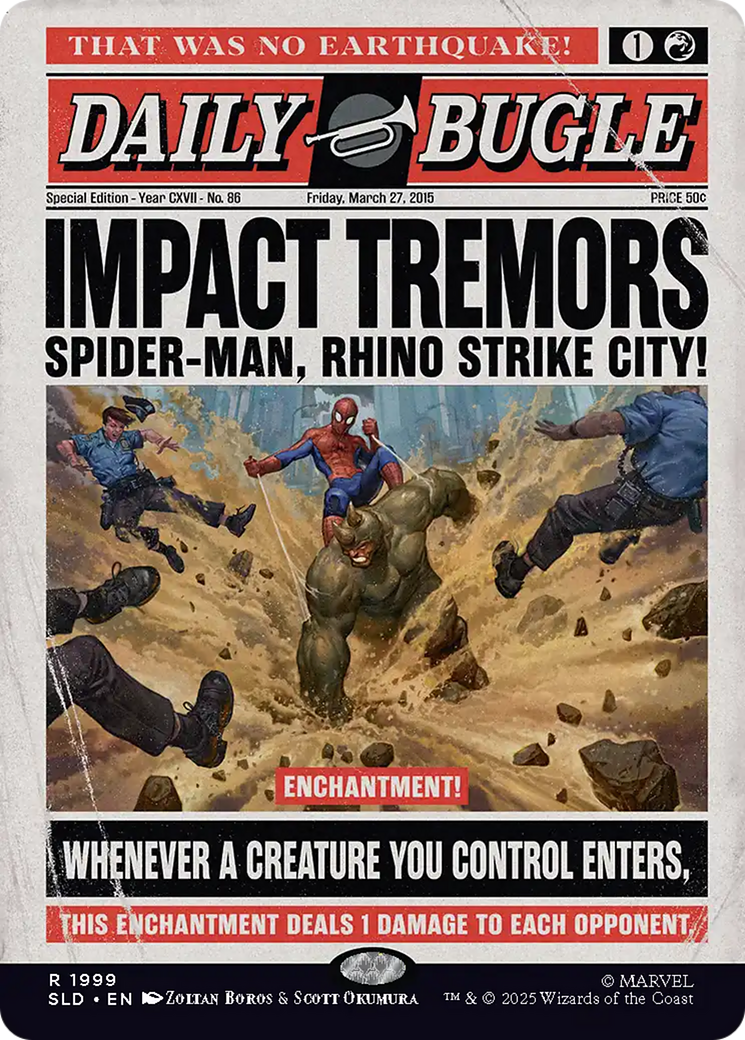 Impact Tremors (1999) (Rainbow Foil) [Secret Lair Drop Series] | The CG Realm