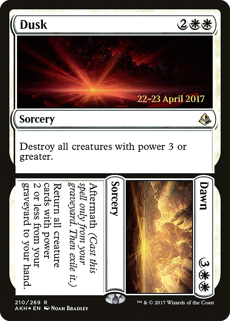 Dusk // Dawn (PRE-210S) - Amonkhet Promos Foil
