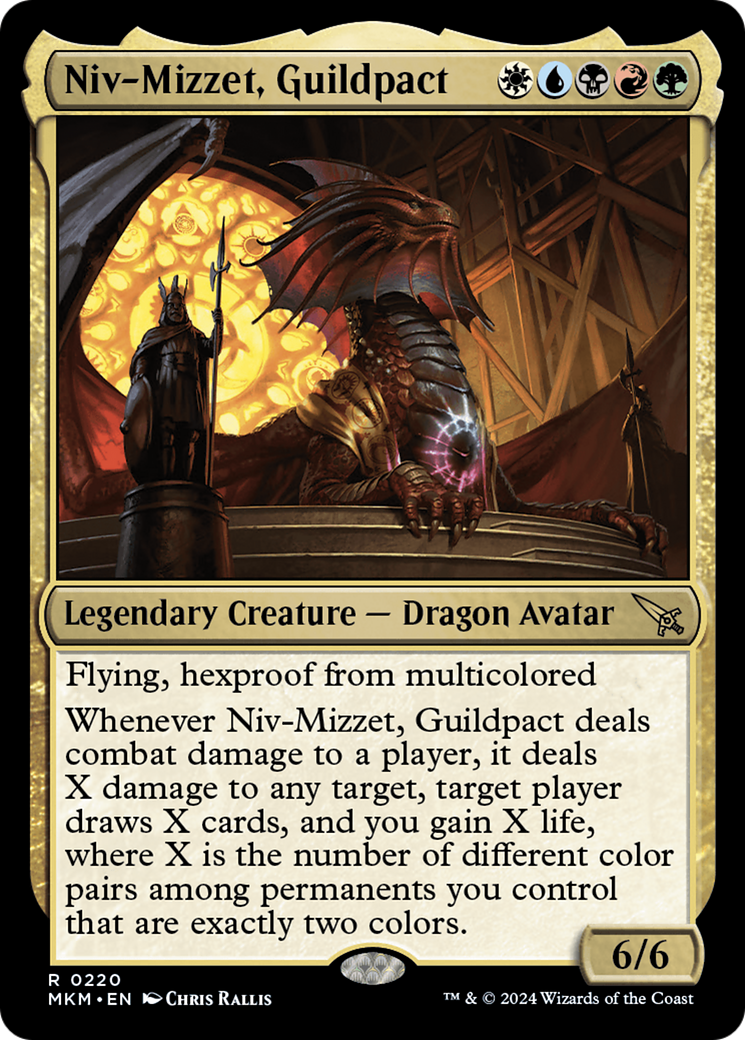 Niv-Mizzet, Guildpact [Murders at Karlov Manor] | The CG Realm