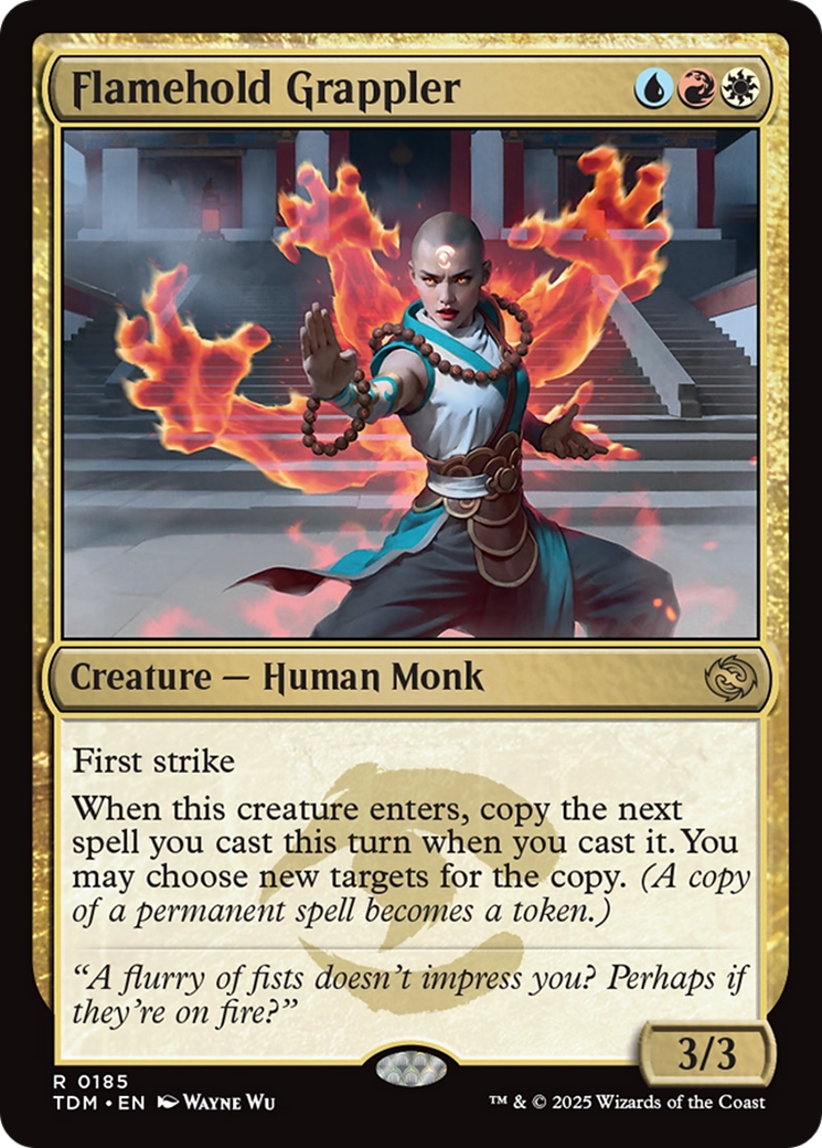 Flamehold Grappler [Tarkir: Dragonstorm] | The CG Realm