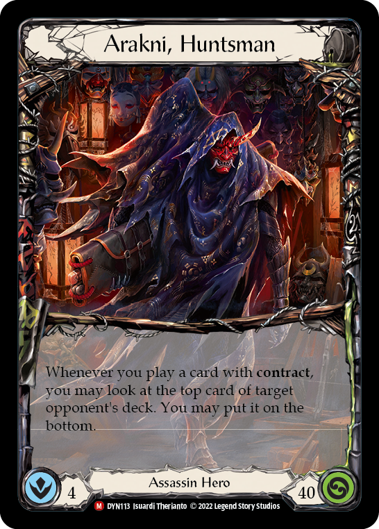 Arakni, Huntsman [DYN113] (Dynasty)  Rainbow Foil | The CG Realm