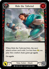 Ride the Tailwind (Red) [EVR044] (Everfest)  1st Edition Rainbow Foil | The CG Realm
