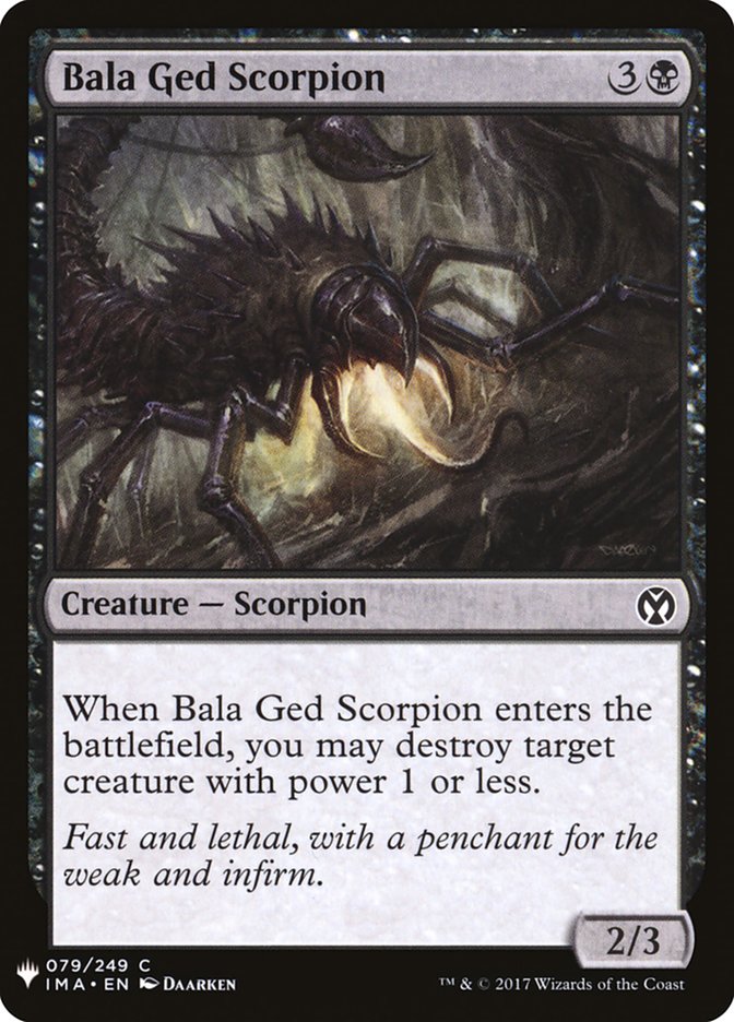 Bala Ged Scorpion [Mystery Booster] | The CG Realm
