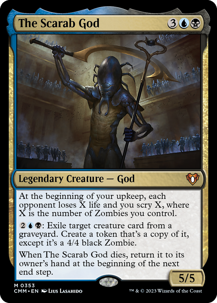 The Scarab God [Commander Masters] | The CG Realm