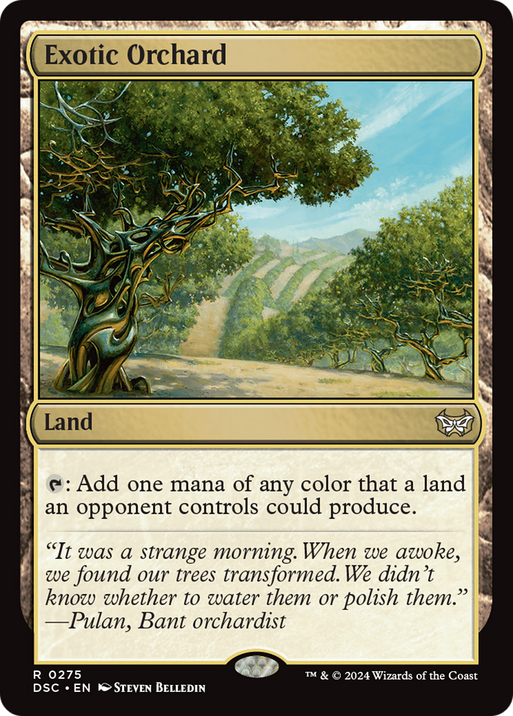 Exotic Orchard [Duskmourn: House of Horror Commander] | The CG Realm