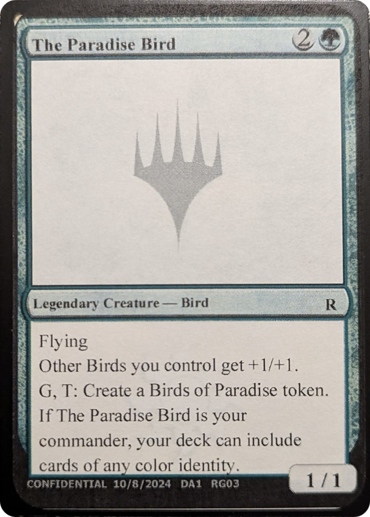The Paradise Bird [Mystery Booster 2 Playtest Cards] | The CG Realm