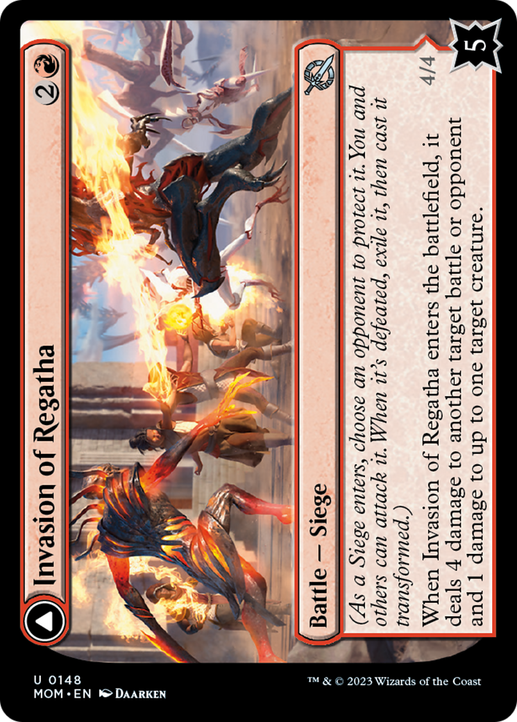 Invasion of Regatha (MOM-148) - March of the Machine