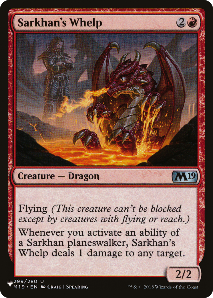 Sarkhan's Whelp [The List] | The CG Realm